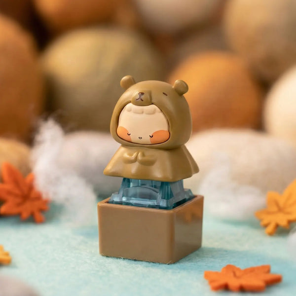 Akko Animal Artisan 3D Keycap & Switch Tester with Clicky Creamy Cyan Switch MX Mechanical Keyboard DIY Kawaii Desk Accessories