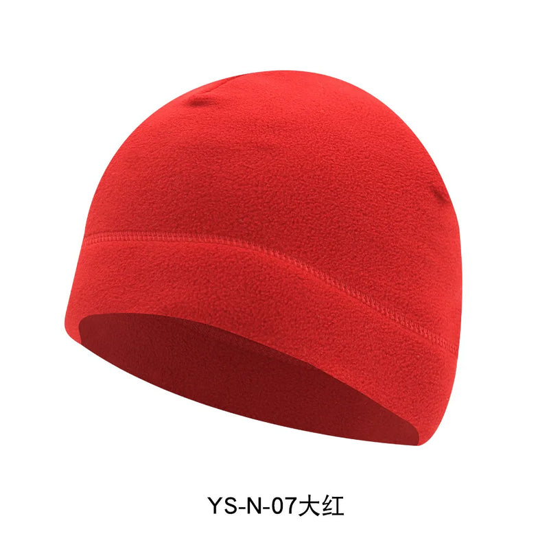 WRELS Winter Cycling Cap Windproof Thermal Ski Helmet Liner Running Skiing Motorcycle Earmuffs Hat Outdoors Cycling Helmet Liner