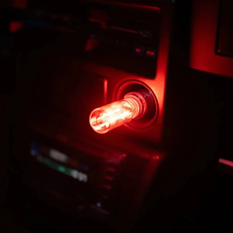 USB Touch Control LED Night Light Portable Lighting Incandescent Lamp Atmosphere Filament Light Bulb Car Bedroom Decoration