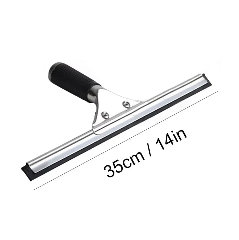 SEAMETAL Car Glass Cleaning Scraper Auto Window Water Wiper Glass Squeegee 25/35/40cm Rubber Blade for Car Home Cleaning Tools