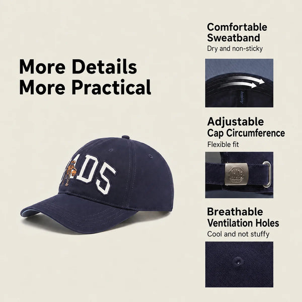 មួកបេស្បល Li-Ning Unisex BADFIVE អាចលៃតម្រូវបានសម្រាប់ខាងក្រៅ មួកទន់សម្រាប់បុរស និងស្ត្រី មួក LiNing Classic Basketball Culture មួក AMYW269