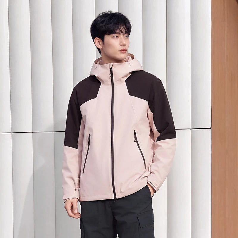 Semir Men Jacket Waterproof Windproof Hooded Breathable Durable Outdoor Utility Casual Autumn Outerwear Daily Wear 2026
