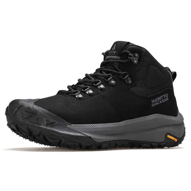 HUMTTO Keep Warm Hiking Shoes for Men Non-slip Trekking Boots Breathable Outdoor Men's Sports Shoes Winter Designer Sneakers Man