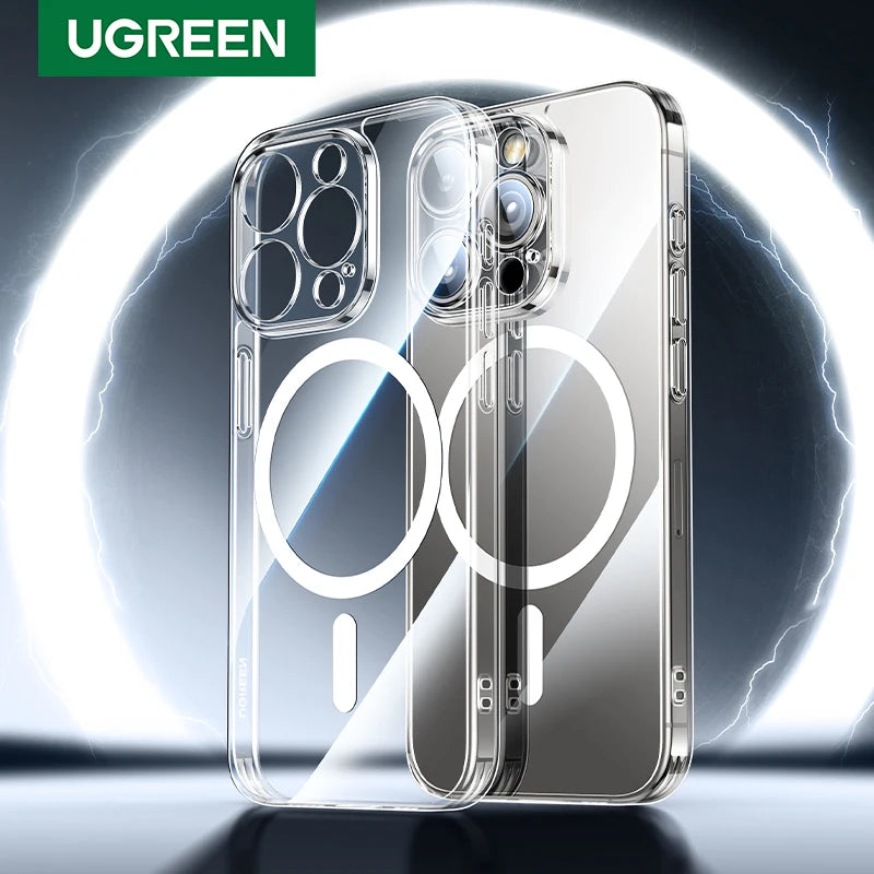 UGREEN Magnetic Case for iPhone 18 17 16 15 14 13 Pro Max Case Shockproof Cover for iPhone 16 Pro Max 18 pro Macsafe TPU Cases
