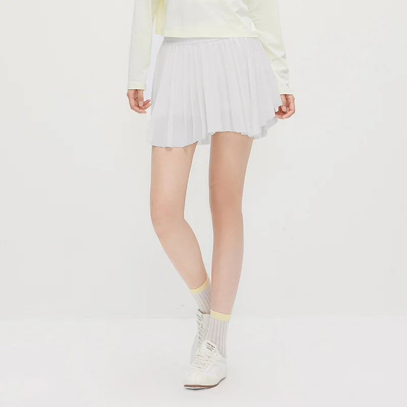 Semir Women Skirt Moisture Wicking Quick Dry Minimalist Design Girlish Sports Style Pleated Mini 2026 Summer Top