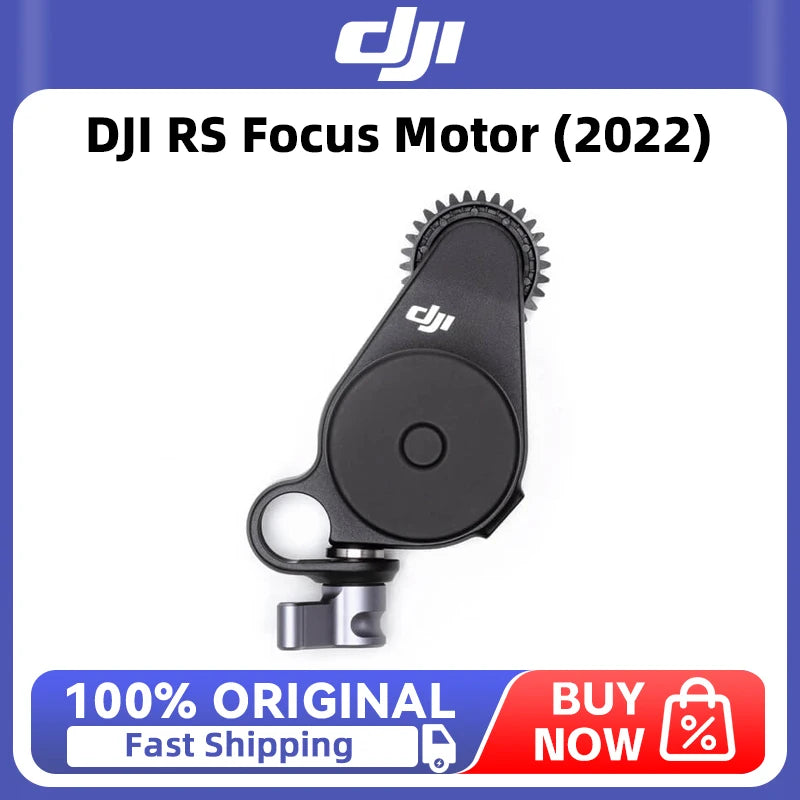 DJI RS Focus Motor (2022) Torque Three Times Stronger 50% noise reduced for DJI RS 4 Pro/RS 3 Pro Original In Stock