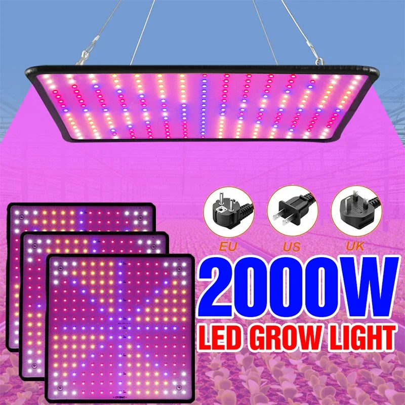 LED Full Spectrum Phytolamp For Plants Grow Light Indoor Flower Growth Seeds Hydroponics Cultivation Phyto Lamp Quantum Board