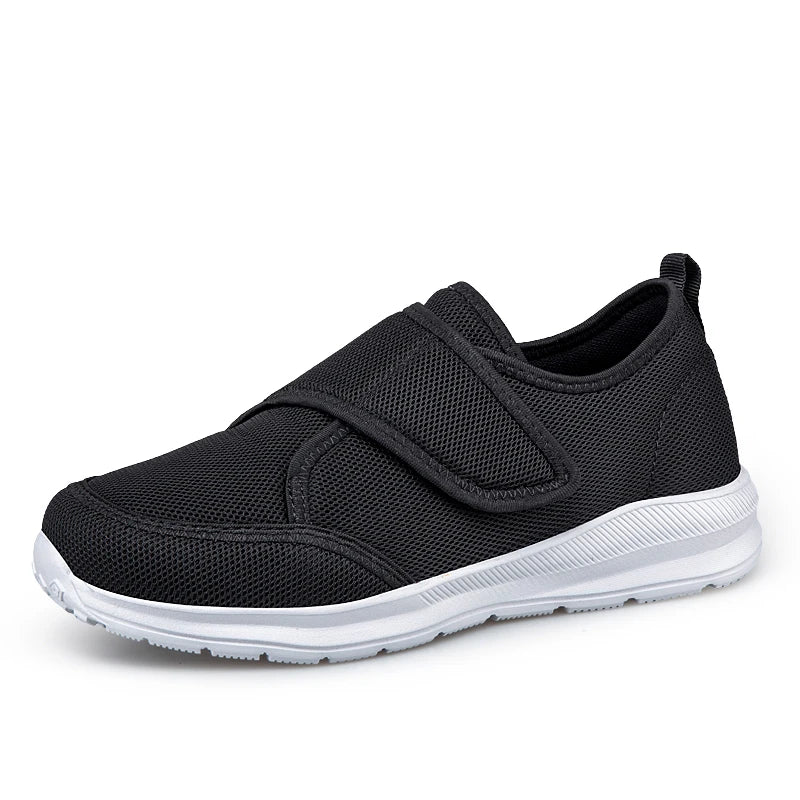 Lightweight Adjustable Diabetic Walking Shoes for Elderly Men and Women Orthopedic Foot Pain Relief Swollen Feet Comfort