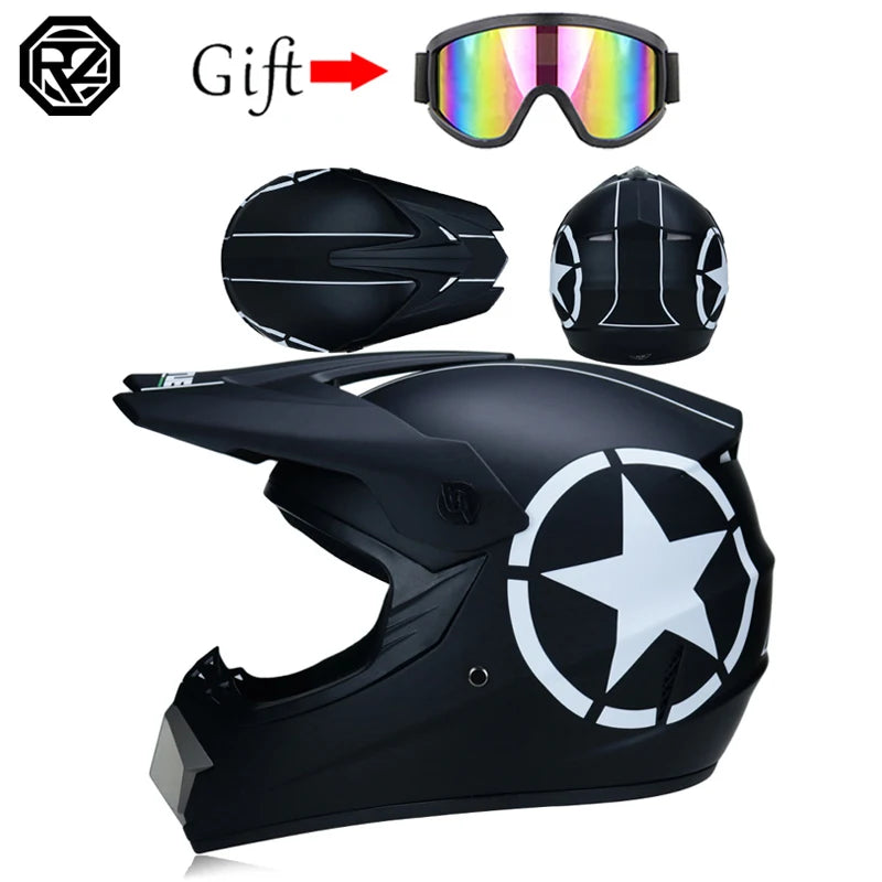 Children and adolescents professional full coverage motorcycle off-road race helmet bike AM DH helmet capacity motocross casso