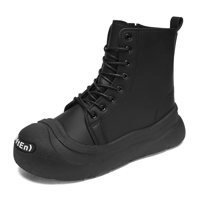 Men's Boots Autumn and Winter Soft-Sole Non-Slip Casual Boots Fashion Joker Outdoor Boots Youth Comfort Plus Size Tooling Boots
