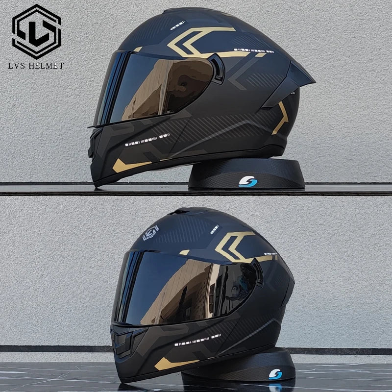 Motorcycle Helmets for Men and Women Wear Double Lens Locomotive Helmets Cascos Para Capacete Da Motocicleta