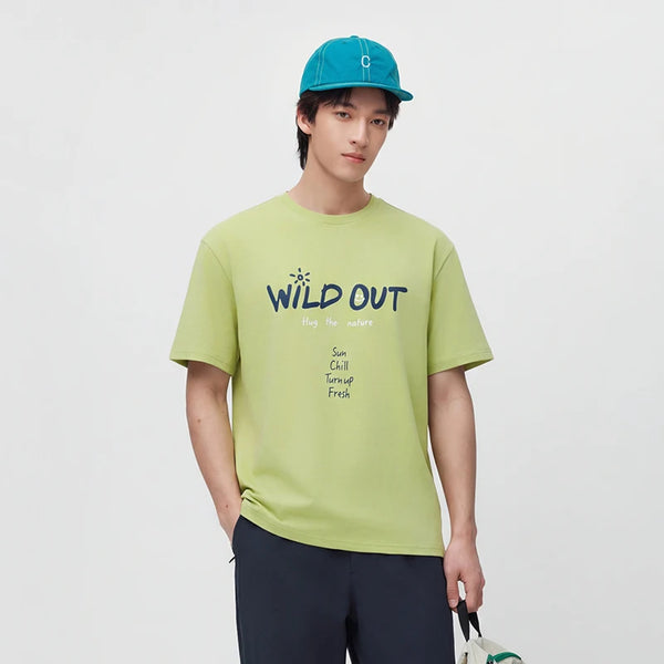អាវយឺតបុរស Semir រចនាបថប៉ាក់អក្សរពណ៌សម្រាប់កីឡាក្រៅផ្ទះ ការពារកាំរស្មីយូវី ប្រឆាំងបាក់តេរី អាវធម្មតារដូវក្តៅឆ្នាំ ២០២៦