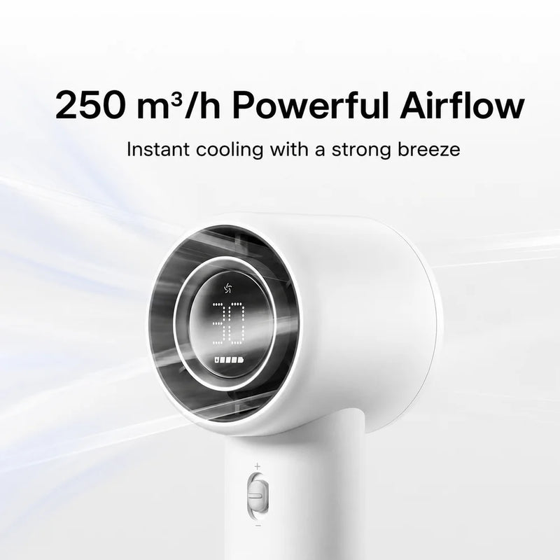 MIJIA Handheld Fan,250m³/h Powerful Air Volume,5m Ultra-long Distance Air Supply,40h Ultra-long Battery Life,Chinese Version