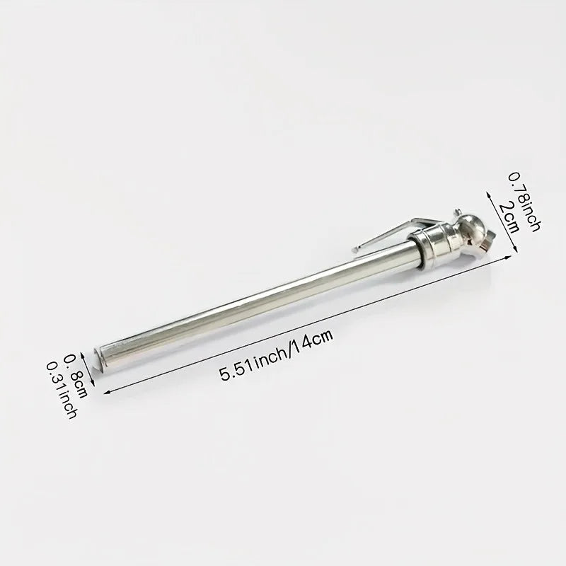 2pcs Portable Car Tire Pressure Pen, Pop-Up Tire Pressure Monitoring Pen, No Battery Design, Vehicle Repair Tool.