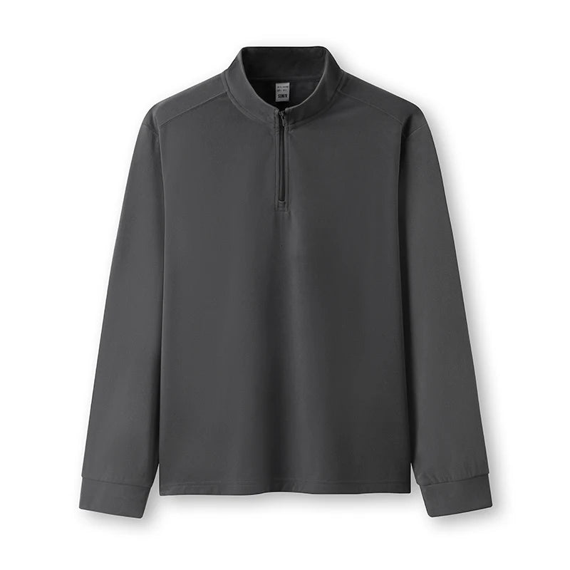 អាវយឺតប៉ាក់ Semir សម្រាប់បុរស ទម្ងន់ស្រាល ធ្វើពីរោមចៀមប៉ូល ពាក់កណ្ដាលអាវ 2026 ថ្មីសម្រាប់ពាក់ប្រចាំថ្ងៃ រដូវរងា រចនាប័ទ្មធម្មតា សម្រាប់អាកាសធាតុត្រជាក់