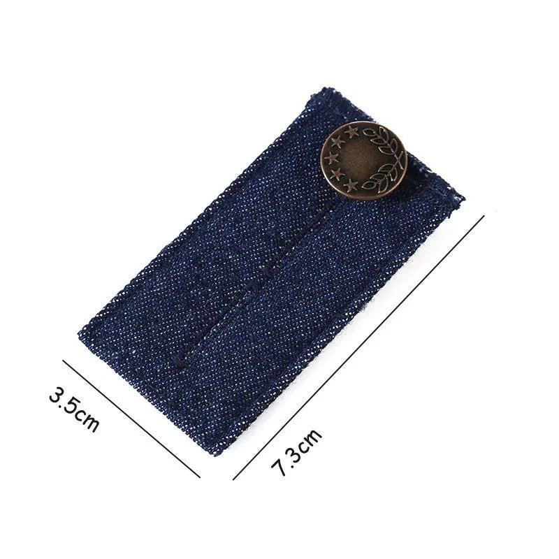 2pcs Seamless Jeans Waist Extension Buckle, Adjustable Waist Extender for Men'S And Women'S Jeans, Waist Extender. buttons.