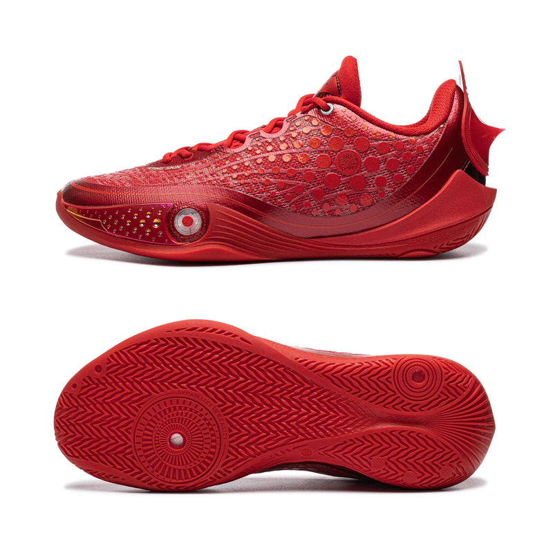 ស្បែកជើងបាល់បោះបុរស Li-Ning WADE 808 6 ULTRA កម្រិតអាជីព SUPER BOOM ទន់ ធន់នឹងការប៉ះទង្គិច ស្បែកជើងកីឡាប្រកួតប្រជែង LiNing ABAW009