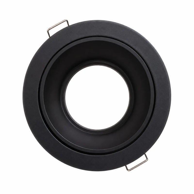 JOYINLED 1/4PCS Aluminum Round Downlight Frame GU10 MR16 Recessed Spotlight Ceiling Light Trim Black Gold Silver Lamp Housing