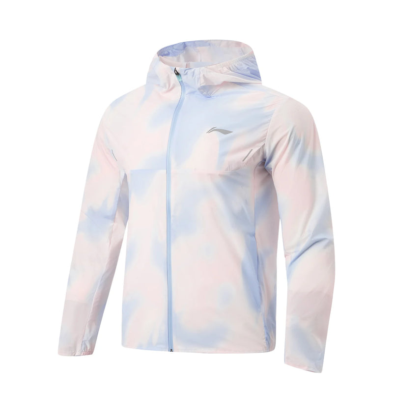 អាវ ខ្យល់ រត់ បុរស Li-Ning LN WIND PROOF 87% Polyamide 13% Elastane ធម្មតា LiNing អាវ កីឡា អាជីព AFDW453