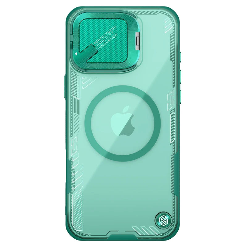 Nillkin For iPhone 16 Pro Max Magsafe Case Iceblade Prop Eco-friendly Shockproof Back Cover With Lens Stand For iPhone 16/16 Pro