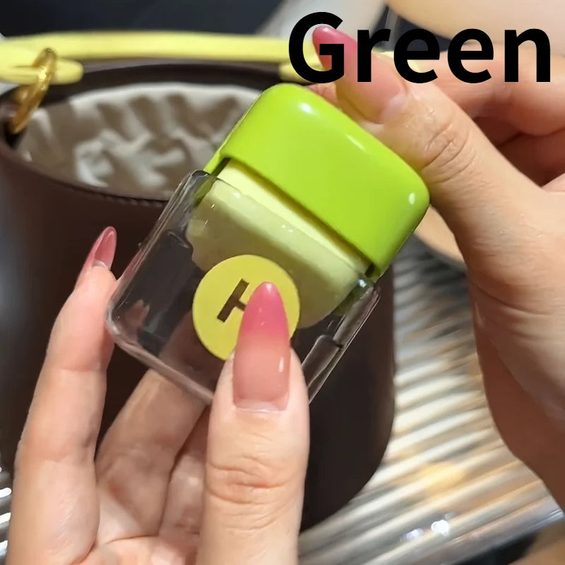 1pc 2-in-1 Washable Lint Roller, Manual Pet Hair Remover, Non-Electric Dust Cleaning Tool with Plastic Handle for Home Use