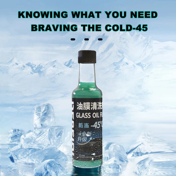 SEAMETAL Car Glass Oil Film Remover Window Cleaner Auto Windshield Oil Film Removal Agent Anti Freeze for Car Glass Maintenance