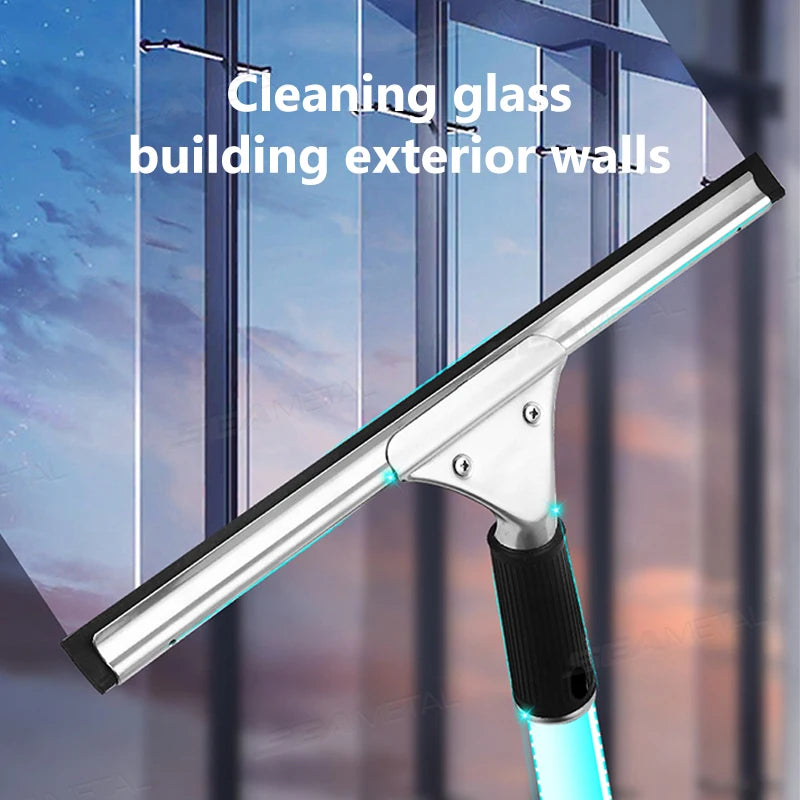 SEAMETAL Car Glass Cleaning Scraper Auto Window Water Wiper Glass Squeegee 25/35/40cm Rubber Blade for Car Home Cleaning Tools