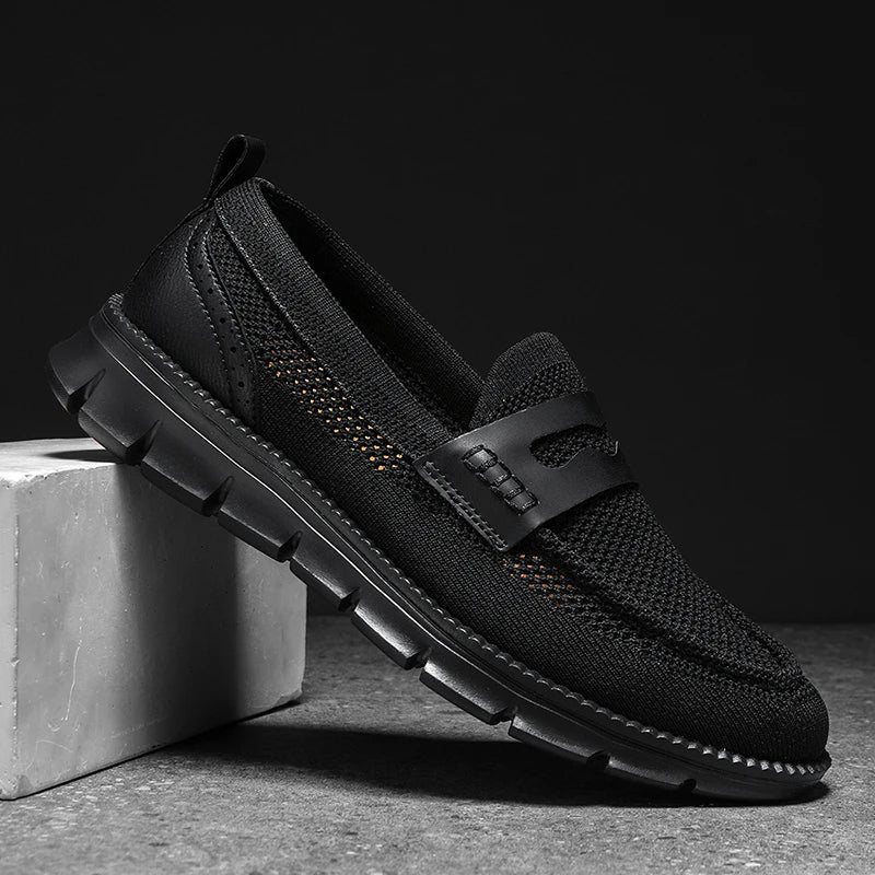 Large Size Slip-on Mesh Shoes for Men Stylish Loafers Casual Sneakers Cushion 50 51 52 53 54 Hot Sale New Arrival