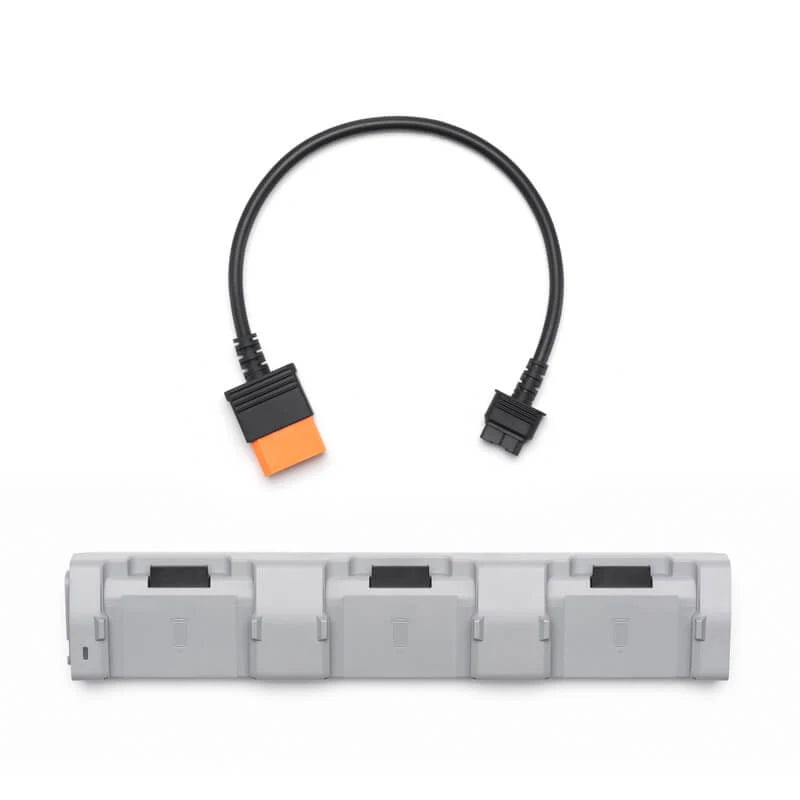 DJI Matrice 4D Series 240W Charging Hub It can simultaneously connect three batteries and charge them one by one