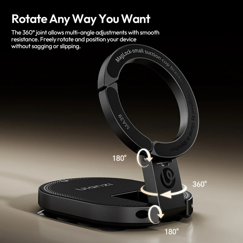Ulanzı MA39 MagLock ពែងបឺតទូរស័ព្ទ ជើងទ្រទូរស័ព្ទម៉ាញេទិក សម្រាប់ទូរស័ព្ទ iPhone 17 16 15 Android Vlog Live