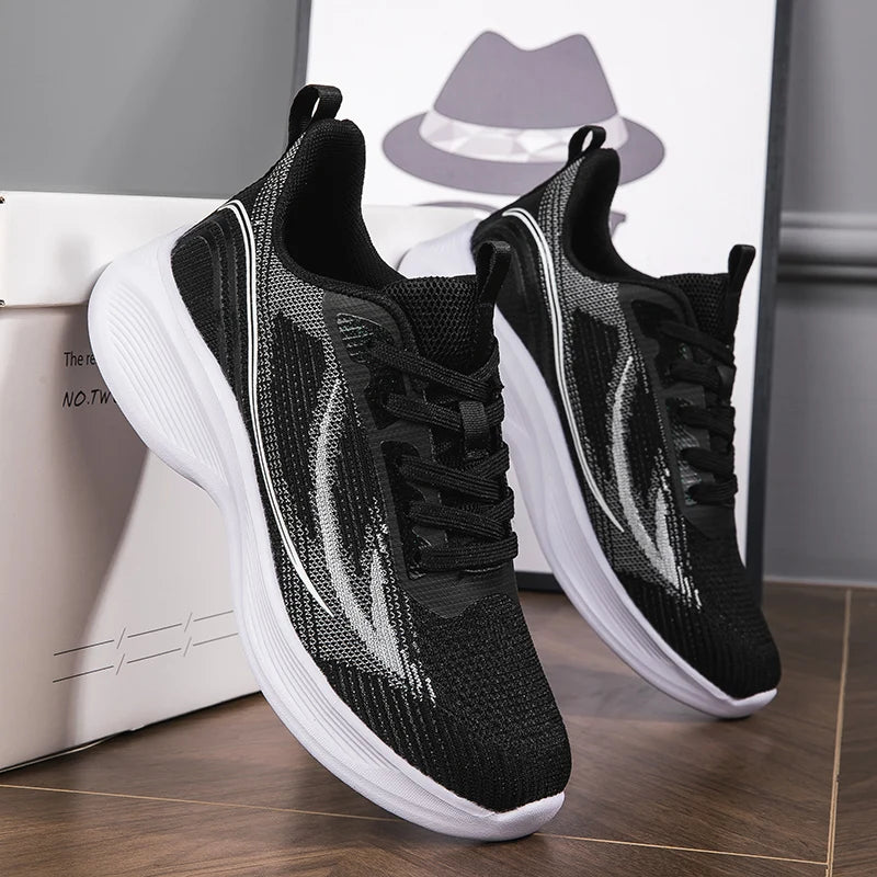 Womens Running Shoes Autumn New Ultralight Breathable Mesh Fitness Training Shoes Cosy Outdoor Jogging Tennis Sneakers