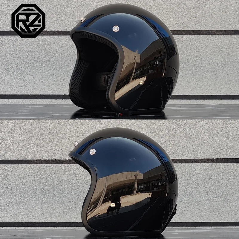 Free Shipping DOT approved retro motorcycle helmet casco 3/4 open face  helmet cafe racer helmet chopper helmet capacete