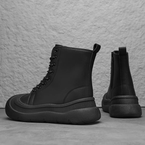 Men's Boots Autumn and Winter Soft-Sole Non-Slip Casual Boots Fashion Joker Outdoor Boots Youth Comfort Plus Size Tooling Boots