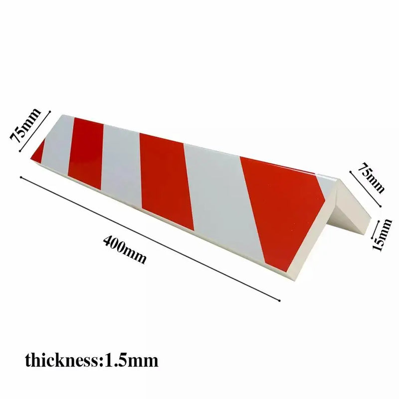 SEAMETAL 1/2/4PCS Car Anti-collision Corner Guard Anti-collision Buffer Parking Foam Warning Signs Bumper Wall Protector Sticker
