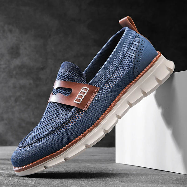 Large Size Slip-on Mesh Shoes for Men Stylish Loafers Casual Sneakers Cushion 50 51 52 53 54 Hot Sale New Arrival