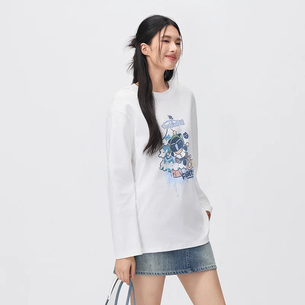 អាវយឺតប៉ាក់ Semir សម្រាប់នារី ប្រវែងមធ្យម រលុង សមល្អ មានខ្សែចង ឆ្នាំ២០២៦ សម្លៀកបំពាក់ប្រចាំថ្ងៃរដូវរងាថ្មី ស្ទីលទីក្រុង ធម្មតា អាកាសធាតុត្រជាក់