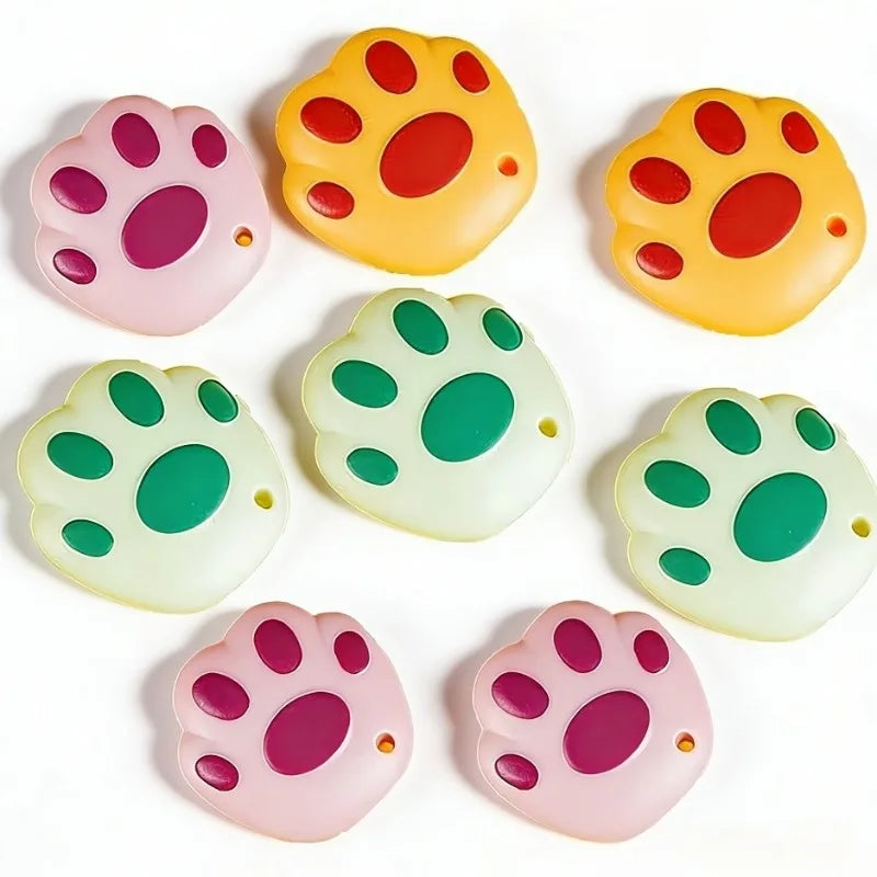 2pcs Cute Cat Paw Paper Cutters,Retractable Paper Cutter withSpring-Loaded Blade,for Office, School, Crafting & Projects.