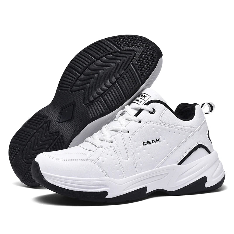Men's Plus Size Light Casual Sneakers Four Seasons New Soft Sole Non-Slip Outdoor Breathable Running Shoes Students Sports Shoes