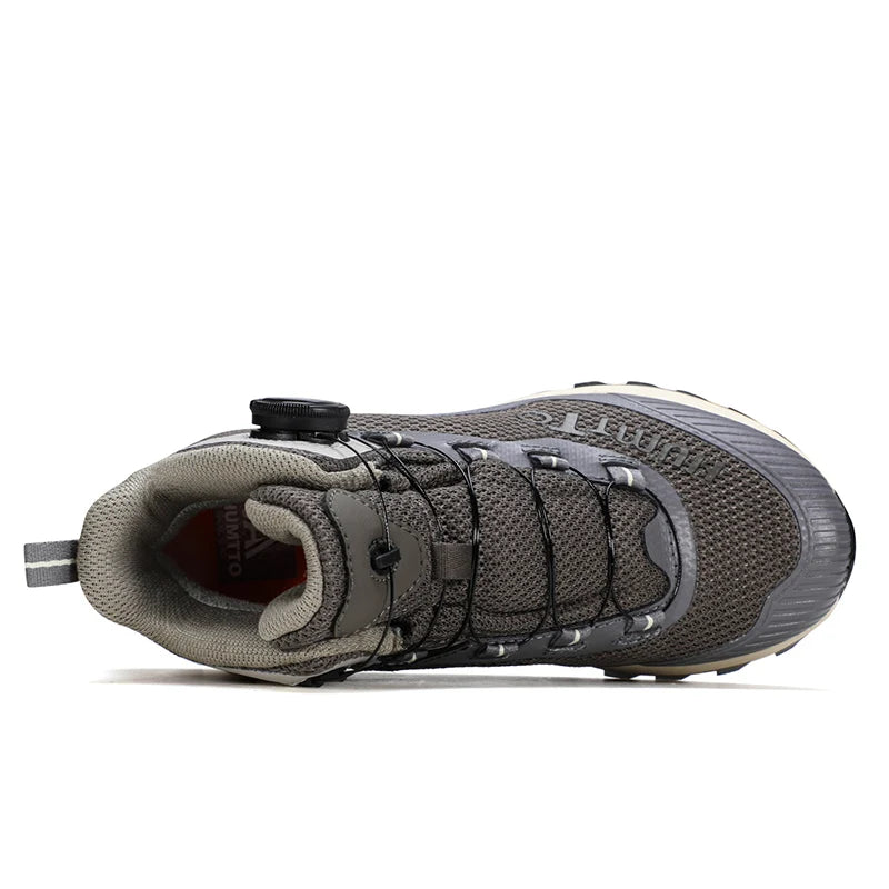 HUMTTO New Winter Hiking Kids Sneakers Breathable Outdoor Children's Shoes Anti-slip Climbing Boys Girls Designer Trekking Boots