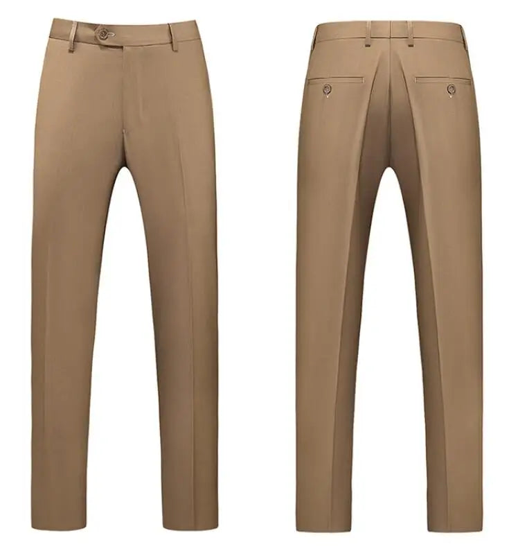 2026 Men Blue Suit Pants,  Formal Slim Dress Trousers, Red Green Black White Pantalones Hombre, Asian Size Man Slacks,M-5XL 6XL