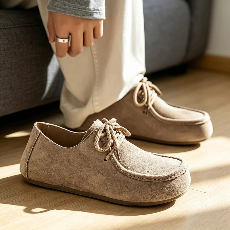 Men's light casual shoes four seasons classic soft-sole breathable non-slip comfort Joker tide shoes fashion sports board shoes