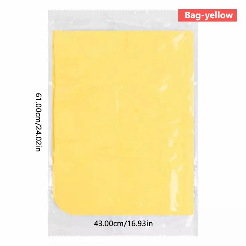 SEAMETAL PVA Car Wash Towel Soft Strong Absorbent Cleaner Auto Care Cleaning Cloth Hair Drying Deerskin Towels 43X32/61X43CM