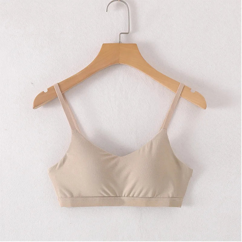 One Piece Sleepwear Pajamas Spring Summer Chest Pad Nightwear Top Beautiful Back Underwear Women Modal Cotton Sleeping Vest