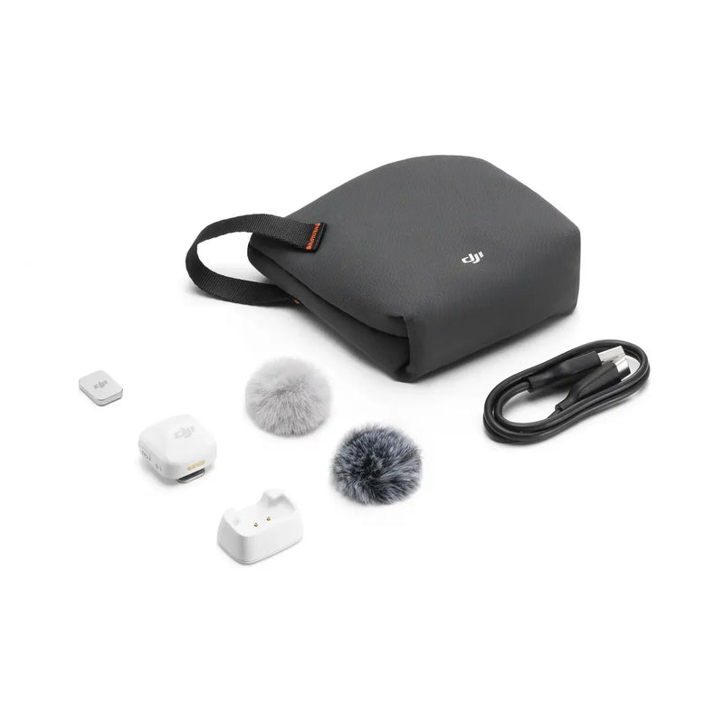 DJI Mic Mini Transmitter (Arctic White) High-Quality Audio With Stable Transmission Original in Stock