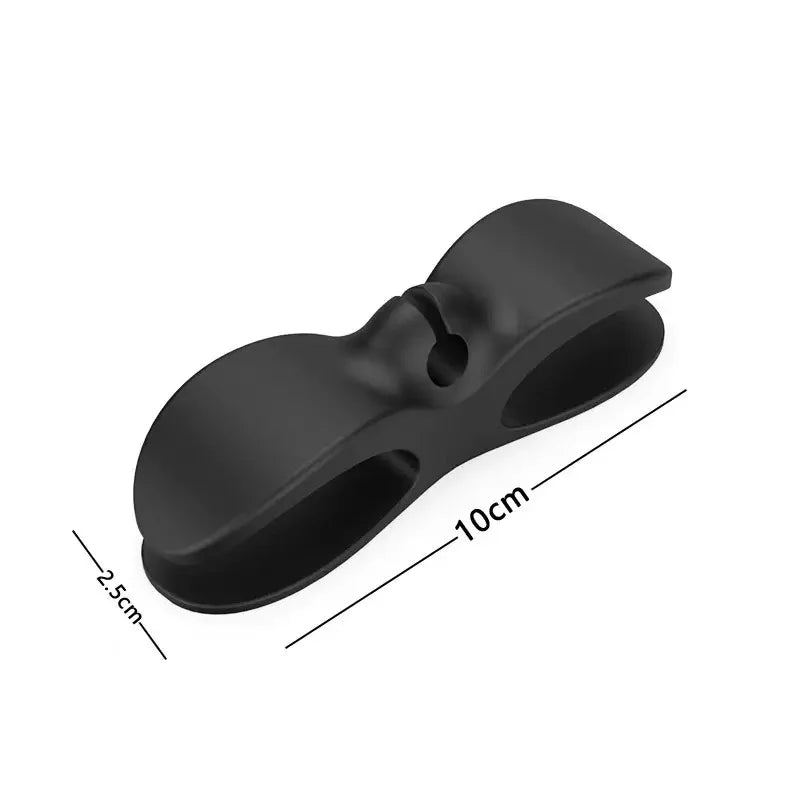 Wall Mount Kitchen Storage Wire Plug Holder No-Drill Household Wire Clip Organizer for Power Cord