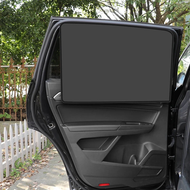 SEAMETAL Strong Magnetic Car Sun Shade UV Protector Car Side Window Sunshade Sun Visor Window Film for Car Summer Protection