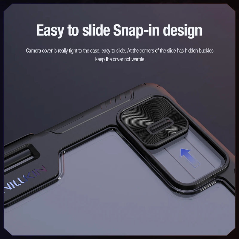 NILLKIN For Xiaomi Pad 8 Pro Magnetic Case For Xiaomi Pad 8 Case Multi-angle Folding Camera Protection Cover With Pencil Holder