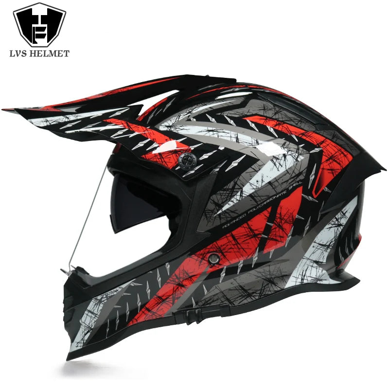 Motorcycle Helmet ATV Dirt Bike Downhill Cross Capacete Da Motocicleta Cascos Motocross Off Road Helmet With Lens