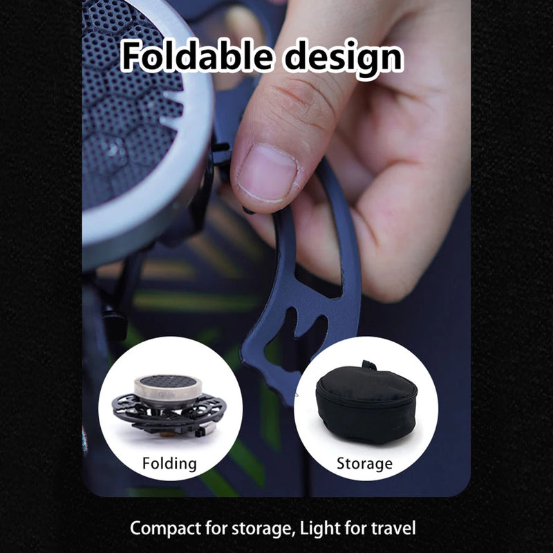 2025 New 4200W Foldable Camping Cooker Burners Wind Resistant Flame Stability Compacts Portable Design for Outdoor Cooking