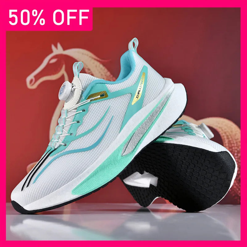Unisex Running Shoes Spring New Low Cut Lightweight Cushioning Durable Marathon Racing Running Daily Walking Versatile Sneakers